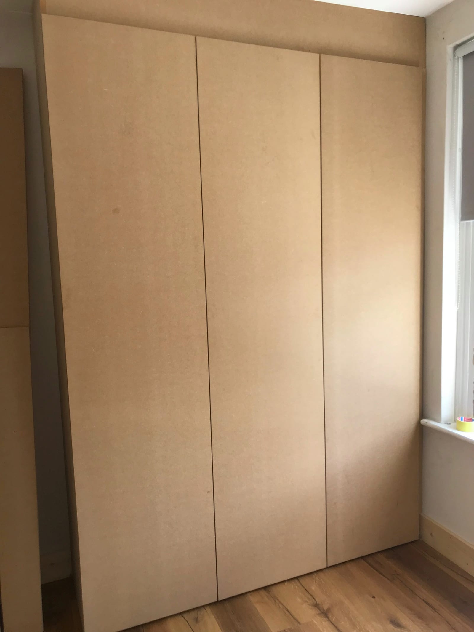 Interior view showing maximised storage in small footprint, Clapton Pond E5